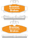 Bremtec Pro-Series Brake Pad BT737PRO Bremtec - Micks Gone Bush