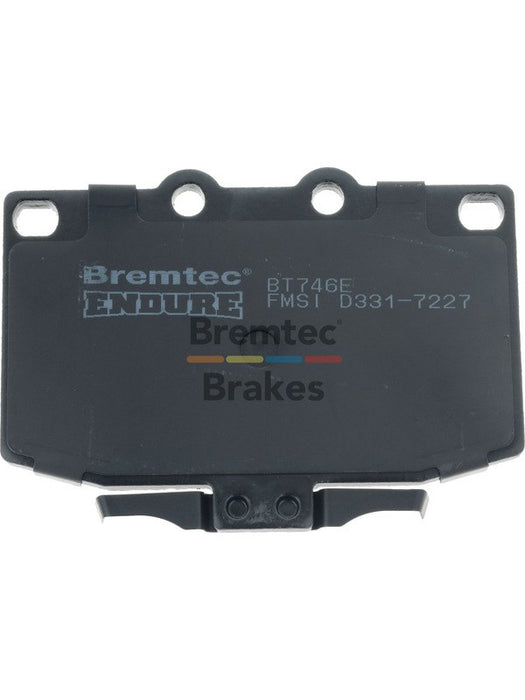 Bremtec Endure 4WD Brake Pad BT746E Bremtec - Micks Gone Bush