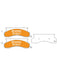 Bremtec Pro-Series Brake Pad BT7590PRO Bremtec - Micks Gone Bush