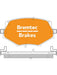 Bremtec Trade Line Brake Pad BT834TS Brake Pads Bremtec - Micks Gone Bush