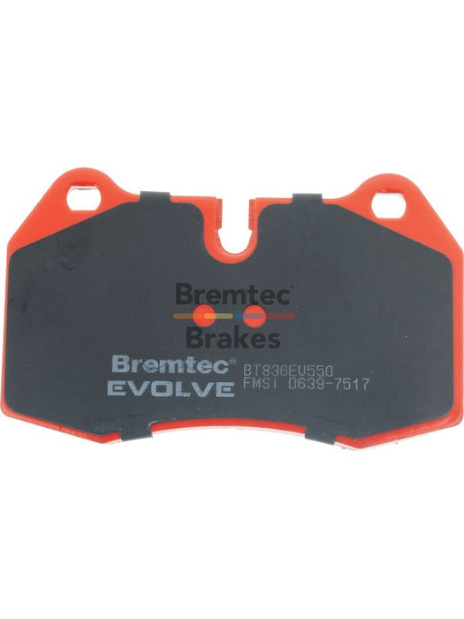 Bremtec Evolve Hybrid-Carbon Brake Pad BT836EV550 Bremtec - Micks Gone Bush