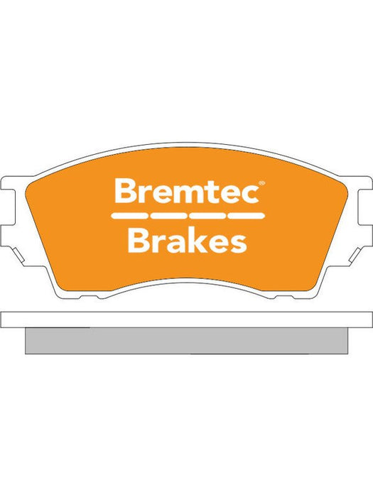 Bremtec Endure 4WD Brake Pad BT838E Bremtec - Micks Gone Bush