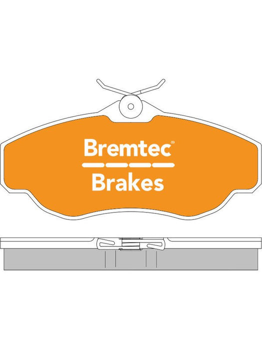 Bremtec Endure 4WD Brake Pad BT844E Bremtec - Micks Gone Bush