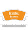 Bremtec Ultra Ceramic Brake Pad BT853ULT Brake Pads Bremtec - Micks Gone Bush