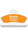 Bremtec Evolve Hybrid-Carbon Brake Pad BT879EV550 Brake Pads Bremtec - Micks Gone Bush