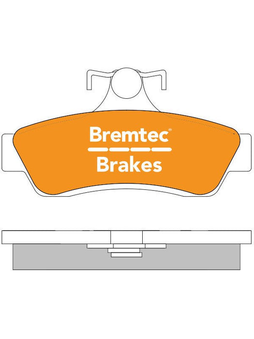 Bremtec Endure 4WD Brake Pad BT895E Bremtec - Micks Gone Bush