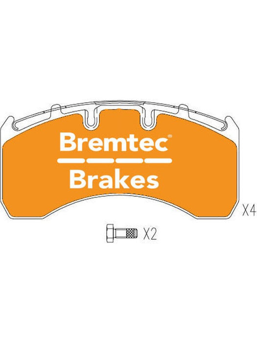 Bremtec Trans-Line Brake Pad BT90511TL Brake Pads Bremtec - Micks Gone Bush