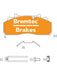 Bremtec Trans-Line Brake Pad BT91061TL Brake Pads Bremtec - Micks Gone Bush