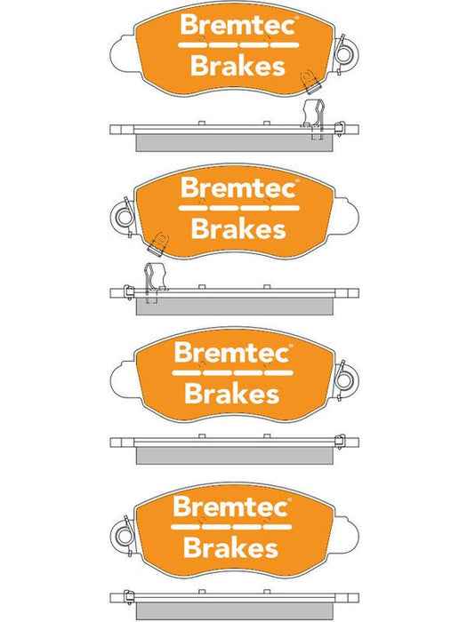 Bremtec Endure 4WD Brake Pad BT959E Bremtec - Micks Gone Bush