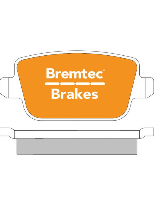 Bremtec Pro-Series Brake Pad BT978PRO Brake Pads Bremtec - Micks Gone Bush