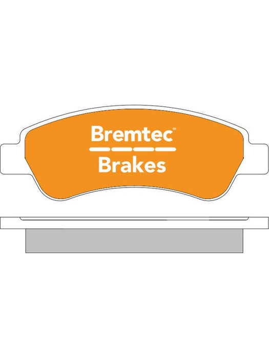Bremtec Pro-Series Brake Pads BT981PRO Brake Pads Bremtec - Micks Gone Bush