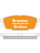 Bremtec Pro-Series Brake Pad BT983PRO Brake Pads Bremtec - Micks Gone Bush