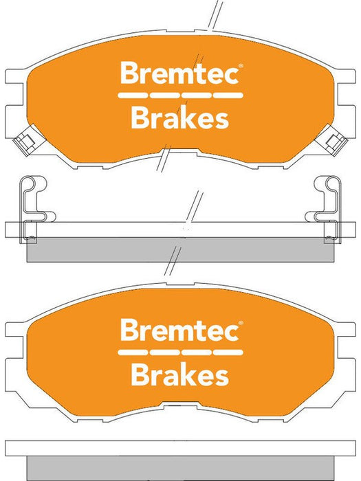 Bremtec Pro-Series Brake Pad BT994PRO Bremtec - Micks Gone Bush