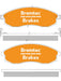 Bremtec Trade Line Brake Pad BT996TS Brake Pads Bremtec - Micks Gone Bush