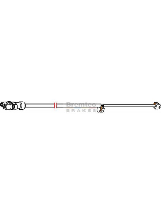 Bremtec Euroline Brake Wear Sensor BTS183 Bremtec - Micks Gone Bush