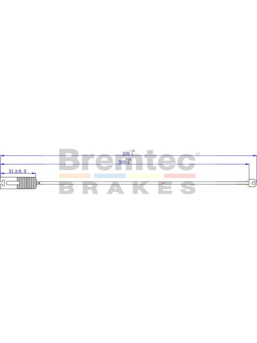 Bremtec Euroline Brake Wear Sensor BTS21 Bremtec - Micks Gone Bush