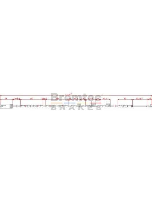 Bremtec Euroline Brake Wear Sensor BTS246 Bremtec - Micks Gone Bush