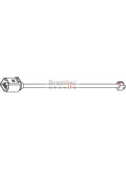 Bremtec Euroline Brake Wear Sensor BTS260 Bremtec - Micks Gone Bush