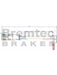 Bremtec Euroline Brake Wear Sensor BTS290 ABS & Brake Sensors Bremtec - Micks Gone Bush