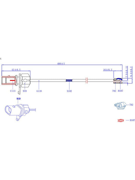 Bremtec Euroline Brake Wear Sensor BTS324 Bremtec - Micks Gone Bush