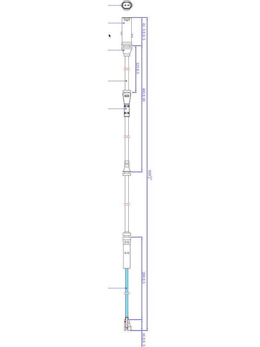 Bremtec Euroline Brake Wear Sensor BTS326 Bremtec - Micks Gone Bush