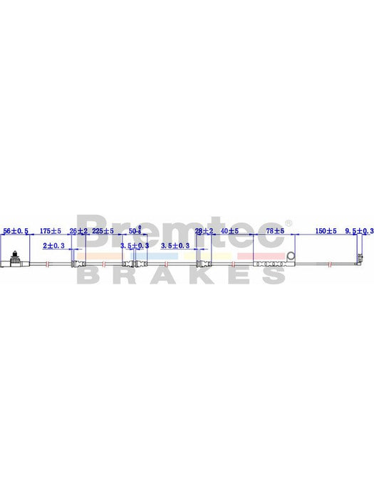 Bremtec Euroline Brake Wear Sensor BTS60 Bremtec - Micks Gone Bush