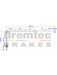 Bremtec Euroline Brake Wear Sensor BTS61 Bremtec - Micks Gone Bush