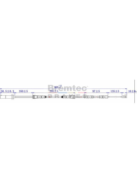 Bremtec Euroline Brake Wear Sensor BTS79 Bremtec - Micks Gone Bush
