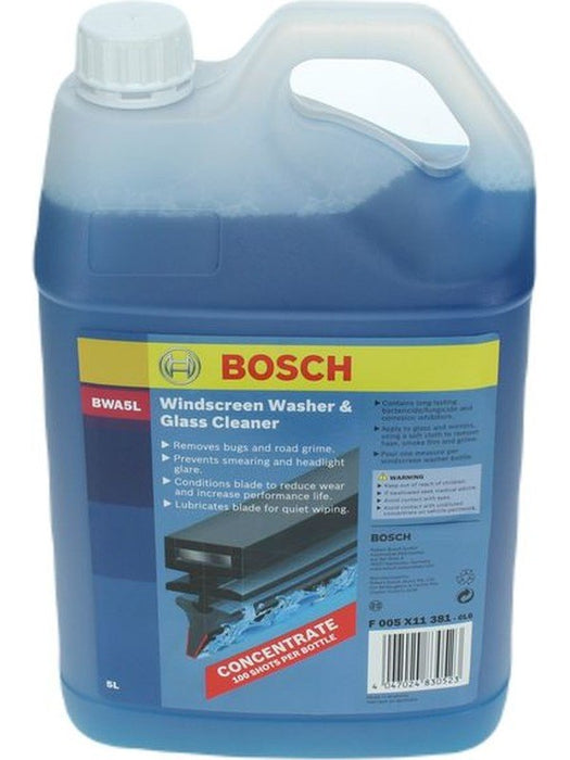 Bosch Windscreen & Wiper Cleaning Agent Additive 5 Litre BWA5L BOSCH - Micks Gone Bush