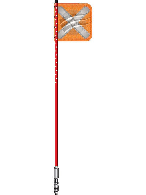 Jaylec LED Lightstick 2.0M 24V, Refl Flag, Half LED Strip, Q/R BWLS2000RCH-24V LED Lights Jaylec - Micks Gone Bush