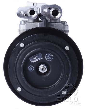 Denso Air Conditioning Compressor 24V Direct Mount 10P13C Part No. CXD6222 AIR CONDITIONING COMPRESSOR DENSO - Micks Gone Bush