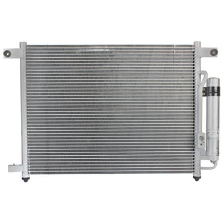 Hanon System HCC Air Conditioning Condenser Parallel Flow Pad Inlet/outlet CNX158 AIR CONDITIONING CONDENSER HANON SYSTEM - Micks Gone Bush