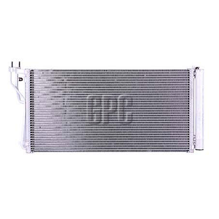 Hanon System HCC Air Conditioning Condenser Parallel Flow Pad Inlet/outlet CNX161 AIR CONDITIONING CONDENSER HANON SYSTEM - Micks Gone Bush