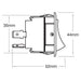 Narva Heavy Duty Rocker Switch Off/on Spst 20A 12V Part No. 63040BL SWITCH NARVA - Micks Gone Bush