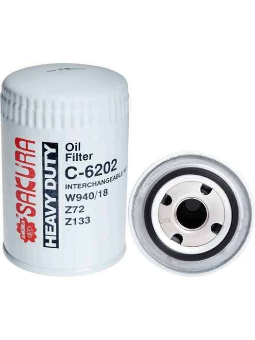 Sakura Spin-On Oil Filter [ref Ryco Z72] C-6202 Sakura - Micks Gone Bush