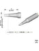 JBC 0.6x0.3mm Chisel Nano Cartridge Tip C105108 JBC - Micks Gone Bush