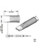 JBC Cartridge Chisel 2.4x0.6 C115223 JBC - Micks Gone Bush