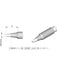 JBC 0.8x0.3mm Chisel Micro Cartridge Tip C210024 JBC - Micks Gone Bush