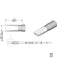 JBC 4.8x1.5mm Especial Chisel Tip Cartridge Tip C245708 JBC - Micks Gone Bush