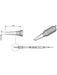 JBC 1.8mm Chisel Cartridge Tip C245944 JBC - Micks Gone Bush
