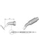 JBC 1.8x0.8mm Bent Chisel Cartridge Tip C245963 JBC - Micks Gone Bush