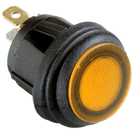 Hella Rocker Switch On/off Spst 24V Amber Illuminated 10A HM4400A SWITCH HELLA - Micks Gone Bush