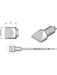 JBC 15.5x2.5mm Chisel Heavy Duty Cartridge Tip C470007 JBC - Micks Gone Bush