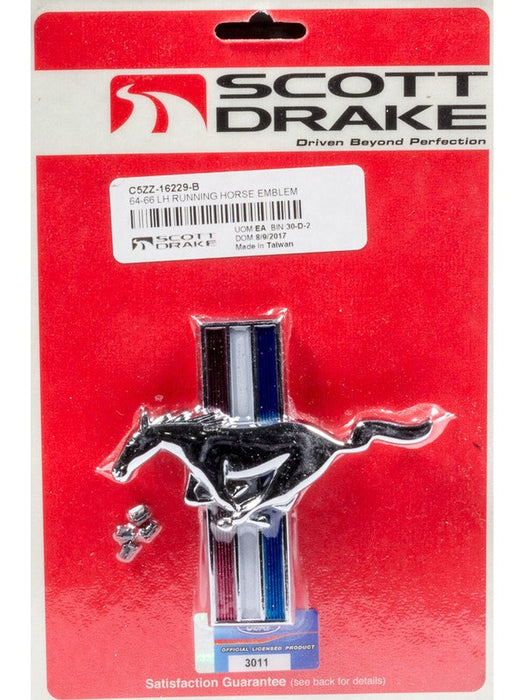 Drake Automotive Group Emblem Fender Tri Bar Plastic Ford Mustang C5ZZ-16229-B DRAKE AUTOMOTIVE GROUP - Micks Gone Bush