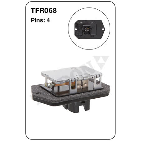Tridon Air Conditioning Resistor TFR068 4 Pin AIR CONDITIONING RESISTOR TRIDON - Micks Gone Bush