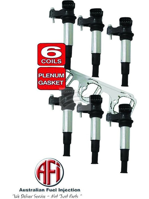 Bosch Ignition Coil Kit VZ 6 X Coils 2 X Gaskets C9350.KIT BOSCH - Micks Gone Bush