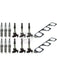 VDO Ignition Coil & Plug Kit VZ 6X Coils 6X Plugs & Gaskets C9350A.KITPLUS VDO - Micks Gone Bush