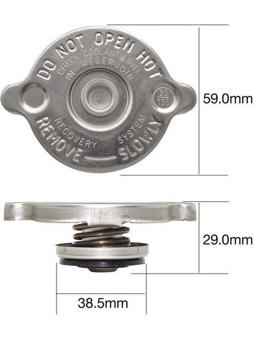 Tridon Radiator Cap CA18125 Tridon - Micks Gone Bush
