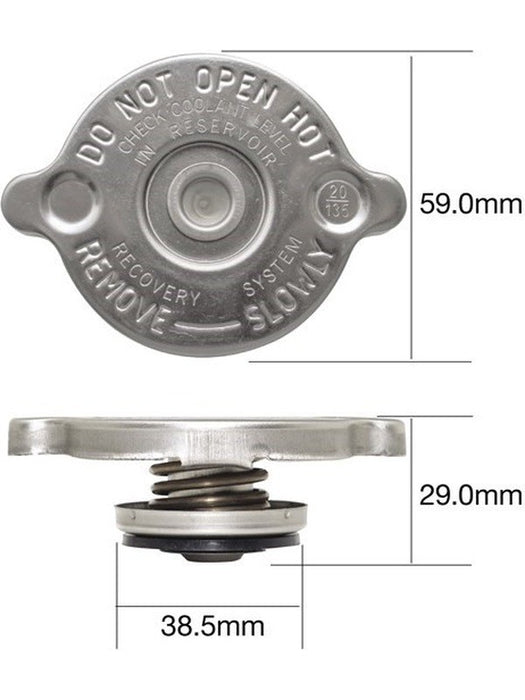 Tridon Radiator Cap Pack of 10 CA20135-10 Tridon - Micks Gone Bush