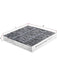 Sakura Carbon Activated Cabin Air Filter CAC-1605 Sakura - Micks Gone Bush